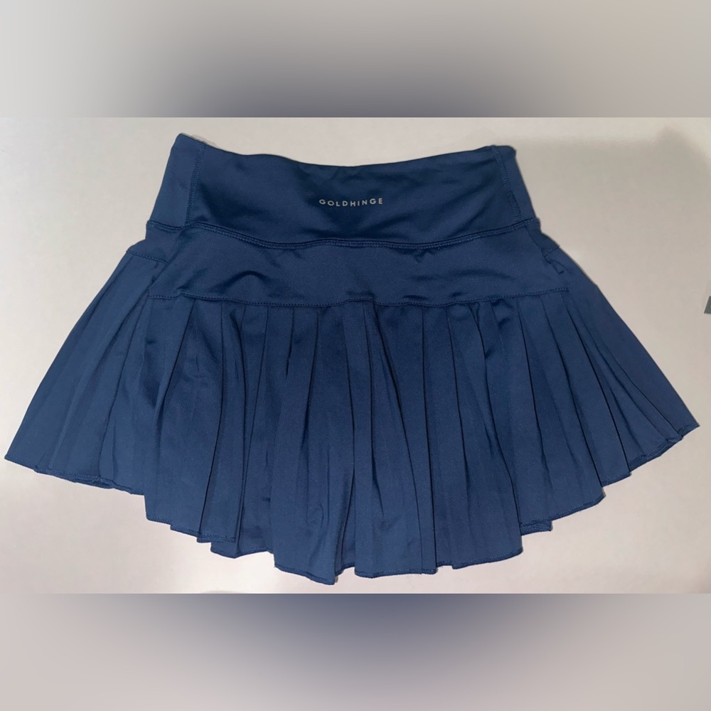 NEW GOLDHINGE athletic pleated tennis skirt